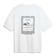 Load image into Gallery viewer, Ex Libris Oversized T Shirt - White