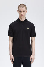 Load image into Gallery viewer, M3 Made In England Polo - Black / Champagne