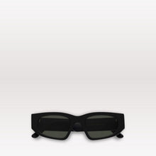 Laden Sie das Bild in den Galerie-Viewer, Eclipse Matt Black- Green Solid Lens