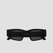 Load image into Gallery viewer, Eclipse Matt Black- Green Solid Lens