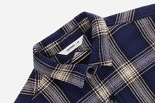 Load image into Gallery viewer, Crosscut Flannel Shirt - Midnight Plaid