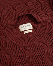 Load image into Gallery viewer, Murray Knit - Kingston Stripe Burgundy