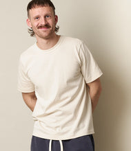 Load image into Gallery viewer, 214 Loopwheeled Midweight T Shirt - Nature