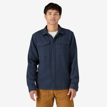 Load image into Gallery viewer, Fjord Flannel Shirt - Whole Weave: New Navy