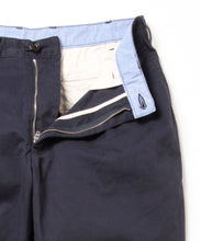 Load image into Gallery viewer, 2 Pleats Tapered Twill Trousers - Navy