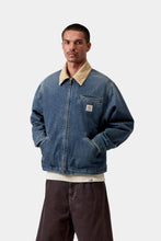 Load image into Gallery viewer, OG Detroit Jacket - Blue / Dusty Hamilton Brown (Burst Washed)