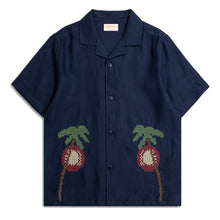 Load image into Gallery viewer, Veloso Shirt - Bahia Sunset Navy Iris