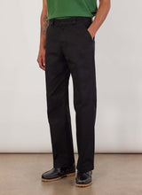 Load image into Gallery viewer, Cotton Twill Stay Press Trousers - Black