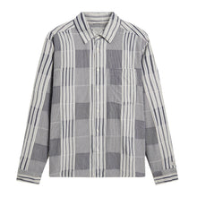 Load image into Gallery viewer, Epigraph Patchwork Pearce Shirt - Blue