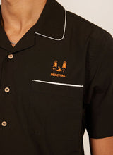 Load image into Gallery viewer, PerciCo Bowling Shirt - Black