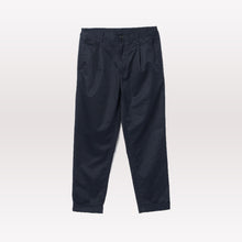 Load image into Gallery viewer, Single Pleat Twill Trousers - Navy