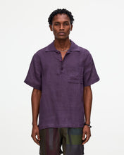 Load image into Gallery viewer, Girona Linen Shirt - Plum