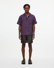 Load image into Gallery viewer, Girona Linen Shirt - Plum