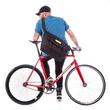Load image into Gallery viewer, Bike Messenger Bag Medium - Black