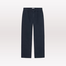 Load image into Gallery viewer, Romeo Pleated Chino Pants - Navy
