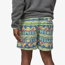 Load image into Gallery viewer, Baggies Shorts 5 In. - High Hopes Geo: Salamander Green