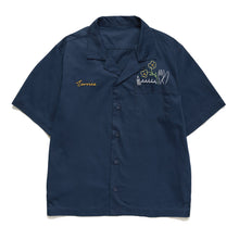 Load image into Gallery viewer, Light Twill Necessities Short Sleeve Shirt - Navy