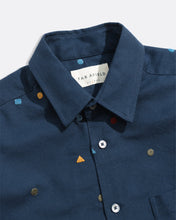 Load image into Gallery viewer, Shapes Shirt - Navy