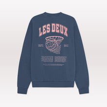 Load image into Gallery viewer, Brady Hoop Sweatshirt - Denim Blue