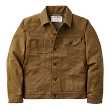 Load image into Gallery viewer, Tin Cloth Short Lined Cruiser Jacket - Dark Tan