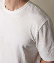 Load image into Gallery viewer, 214 Loopwheeled Relaxed Fit Midweight T Shirt - White