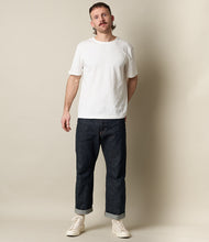 Load image into Gallery viewer, 214 Loopwheeled Relaxed Fit Midweight T Shirt - White
