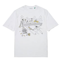 Load image into Gallery viewer, Tennis Court Tee - White