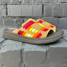 Load image into Gallery viewer, Thunderbird Slide / Suede Vegan Coyote Red Dark Brown