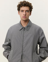 Load image into Gallery viewer, Mini Check Zipper Jacket - Incense Beige