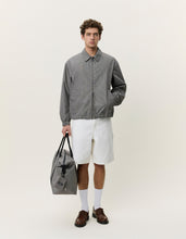 Load image into Gallery viewer, Mini Check Zipper Jacket - Incense Beige