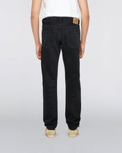 Load image into Gallery viewer, Regular Tapered Jeans - Black - Deep Dark Used