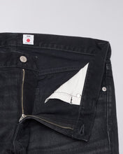 Load image into Gallery viewer, Regular Tapered Jeans - Black - Deep Dark Used