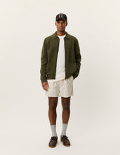 Load image into Gallery viewer, Fischer Cotton Milano Zip Overshirt - Olive Green