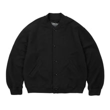 Load image into Gallery viewer, Varsity Sweat Jacket - Black