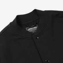 Load image into Gallery viewer, Varsity Sweat Jacket - Black
