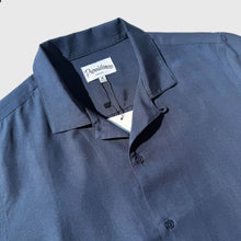 Load image into Gallery viewer, View Camp Collar Shirt - Navy