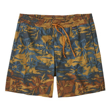 Load image into Gallery viewer, Hydropeak Volley Shorts 16 In. - Cliffs & Coves: Pufferfish Gold
