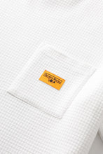 Load image into Gallery viewer, Waffle Pocket Tee - White