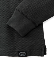 Load image into Gallery viewer, Waffle Knit Crew - Faded Black