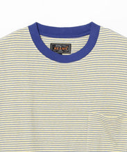 Load image into Gallery viewer, Pocket Tee Multi Stripe - Yellow