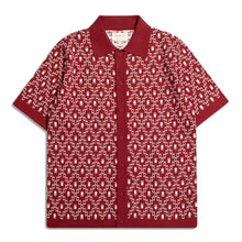 Load image into Gallery viewer, Zigger SS Cardigan - Diamantes Deep Red