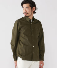 Load image into Gallery viewer, B.D. Colour Broad Shirt - Olive