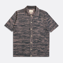 Load image into Gallery viewer, Velzy SS Cardigan - Blue Night Deauville Mauve