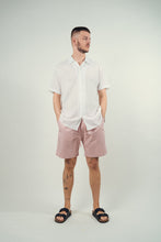 Load image into Gallery viewer, Island S/S Linen Shirt - White
