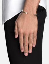 Load image into Gallery viewer, Singular Cuff - Matte Brass, detail
