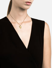 Load image into Gallery viewer, Mini Dove Pendant Necklace - Gold Vermeil, worn
