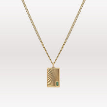 Load image into Gallery viewer, Luma Agate Pendant Necklace - Gold Vermeil
