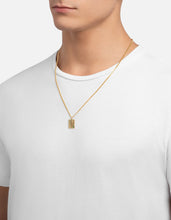 Load image into Gallery viewer, Luma Agate Pendant Necklace - Gold Vermeil, detail
