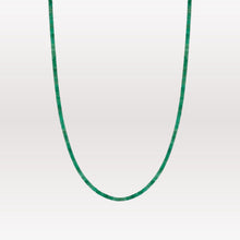 Load image into Gallery viewer, Zane Agate Necklace - Sterling Silver, Green
