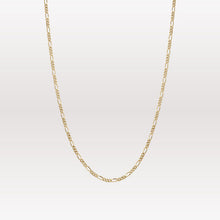 Load image into Gallery viewer, 3mm Figaro Chain Necklace - Gold Vermeil
